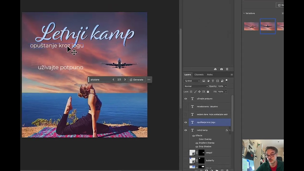 Layer opcije - Photoshop 2024