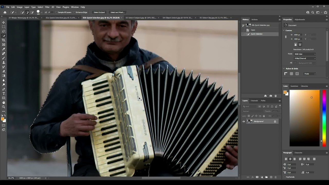 Brza selekcija u Adobe Photoshopu - Tutorial