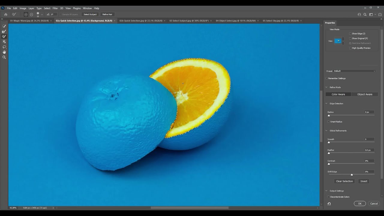 Brza selekcijau u Adobe Photoshopu - Select and Mask - Tutorial