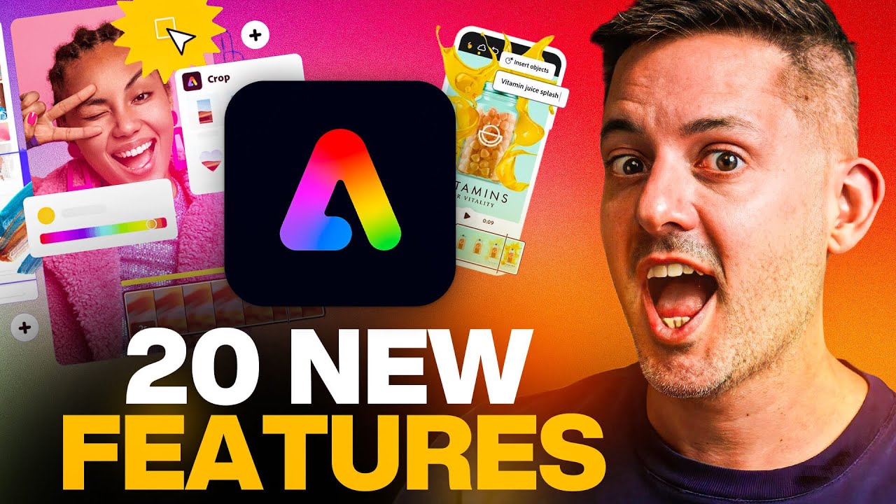 20 Amazing New Adobe Express Features You NEED To Know (2025 Update!)