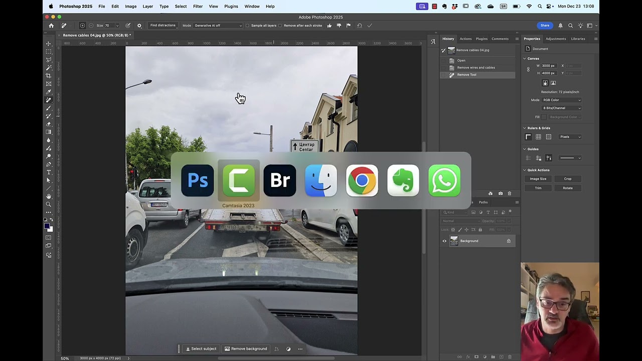 Photoshop - Distraction Removal