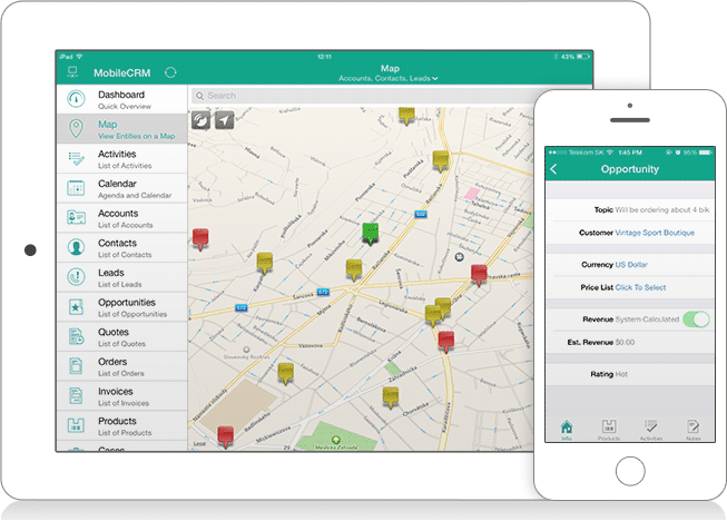Resco mobile crm