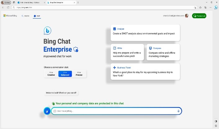 Bing Chat Enterprise