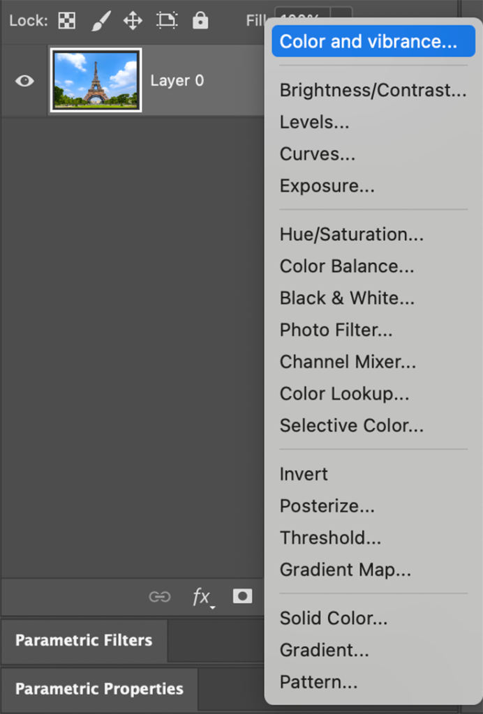 05 novi meni za adjustemt slojeve