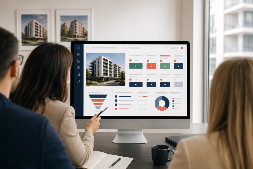 Crm real estate centralized